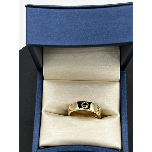 14k Yellow Love Ring